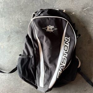 Easton Baseball/Softball Backpack Black/White
